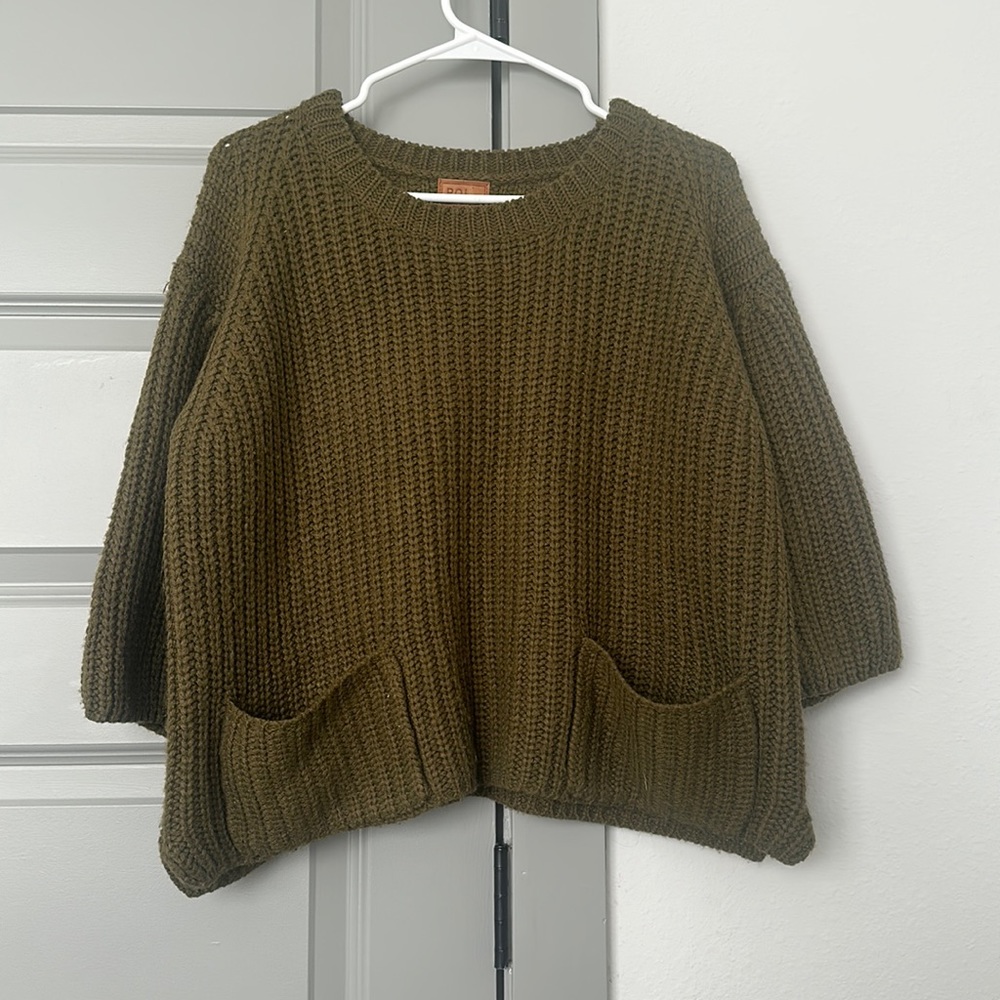 Olive Green Sweater